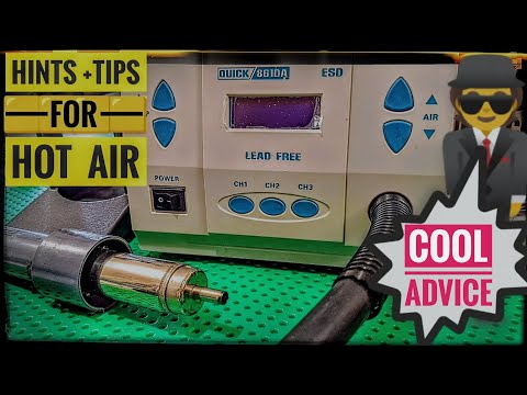 Видео: Как использовать термовоздушную паяльную станцию ​​/ Пайка / Электроника