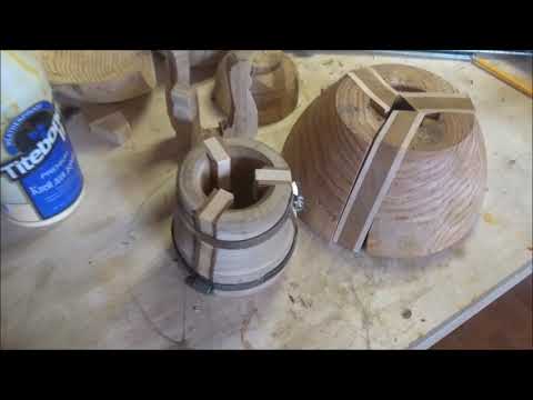 Видео: Ремонт  трещин  на заготовках  из дерева  , после  сушки  .Часть 2