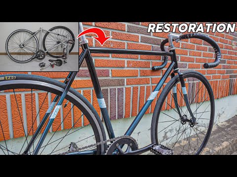 Видео: ВОССТАНОВЛЕНИЕ ФИКСИ-ВЕЛОСИПЕДА КАПИТАЛЬНЫЙ РЕМОНТ И ВОССТАНОВЛЕНИЕ