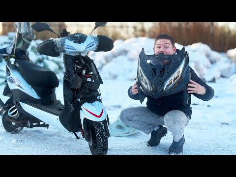 Видео: ОЖИВЛЕНИЕ КИТАЙСКОГО СКУТЕРА КУРЬЕРА - VMC CITY