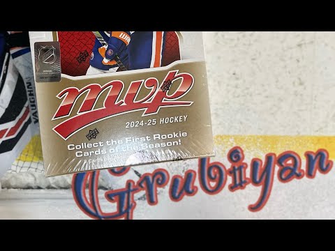 Видео: Бокс-Брейк 2024/25 Upper Deck Hockey MVP Hobby Box. Аукцион №3