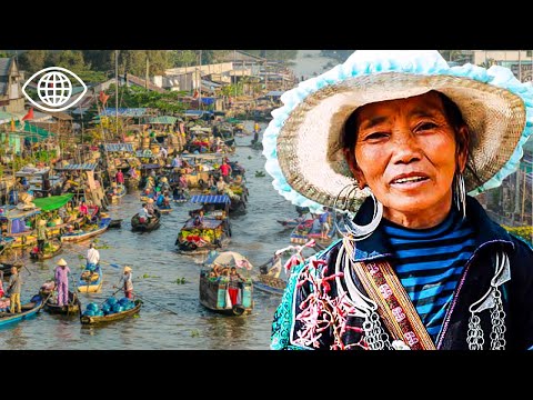 Видео: Меконг, плавучие рынки, храмы: что на самом деле скрывает Южный Вьетнам? – Документальный фильм
