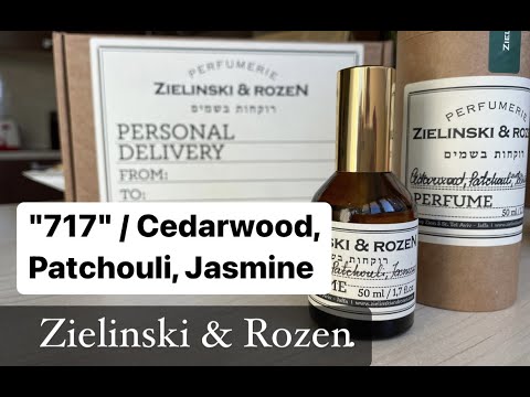 Видео: 🌺Zielinski & Rozen "717" /  Cedarwood, Patchouli, Jasmine   - вы не останетесь незамеченной!