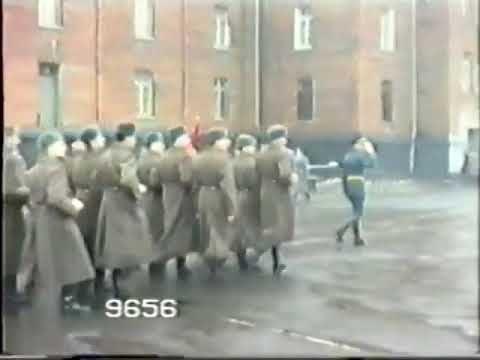 Видео: ЗГВ 1990 год  23 декабря. Meiningen. 11 ОРБ.