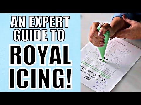 Видео: Профессиональный пекарь даёт советы по приготовлению королевской глазури