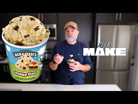 Видео: Давайте приготовим шоколадный флан Ben & Jerry's