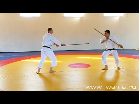Видео: Айкидо Ивама Рю. 1 кумиджо&хенка. Aikido Iwama Ryu. 1kumijo&henka.