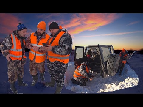 Видео: Коллективная загонная охота на косулю / Ушатали Nissan Patrol / Два дня охоты / Охота на Алтае