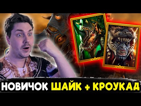 Видео: Одна из ЛУЧШИХ парочек!? НОВИЧОК с ШАЙКОМ и КРОУКАДОМ в RAID: Shadow Legends.