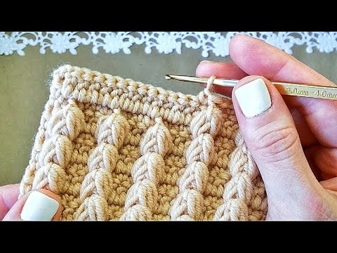 Видео: Фактурный узор (№ 1)