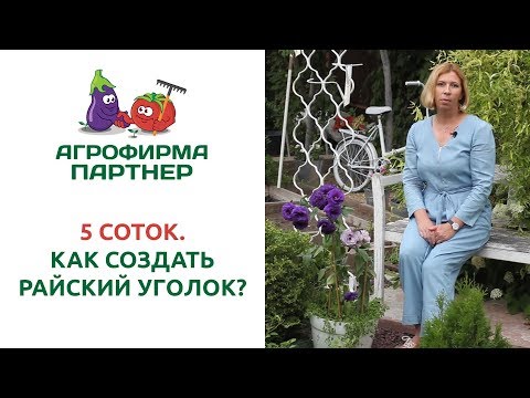 Видео: 5 СОТОК. КАК СОЗДАТЬ РАЙСКИЙ УГОЛОК?