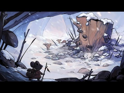 Видео: одинокий мышь ( Winter Burrow Demo)