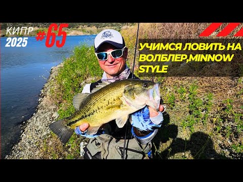 Видео: Рыбалка на Кипре. Учимся ловиь на воблер,minnow style.Часть - 65.Сезон 2025