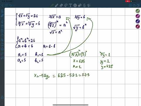 Видео: Иррационал теңдеулер жүйесі. Үй тапсырмасындағы 17ші есеп