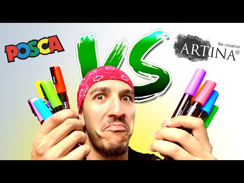 Видео: Могат ли тези маркери да победят ПОСКА.. (Артина Маркило)😲