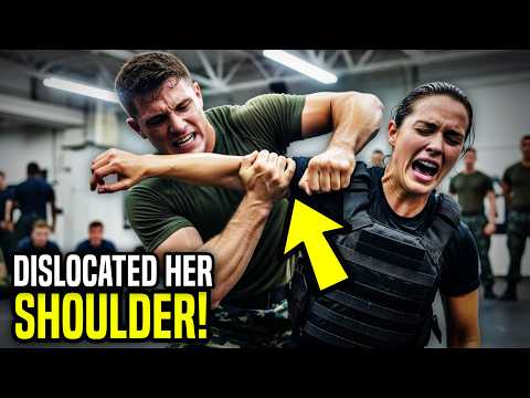 Видео: Они вывихнули ей плечо, а потом выяснилось, что «Морские котики» не останавливаются, когда болят ...