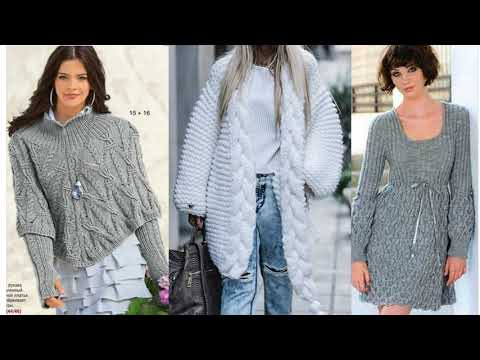Видео: ШИКАРНЫЕ ВЯЗАНЫЕ ПЛАТЬЯ💕КАРДИГАНЫ ДЖЕМПЕРА  ОСЕНЬ-ЗИМА 2021-2022
