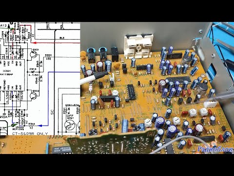 Видео: Ремонт дек Pioneer CT S 310 _ 339 _609