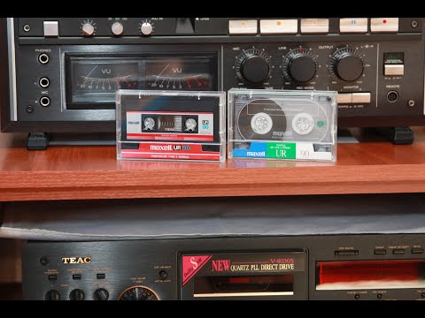 Видео: Maxеll UR-90 1985 и 1988гг. Калибровка и тест
