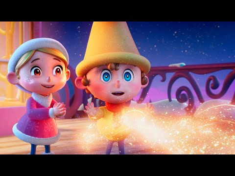 Видео: Новогодние волшебности 🎄 Гномик Вася и Серый Волк ❄️ Мультики для малышей ✨ Super Toons TV