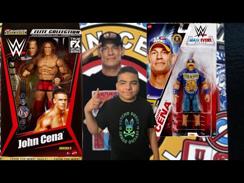 Видео: Обзор фигурок WWE JOHN CENA ELITE RINGSIDE COLLECTIBLES SERIES 5 и JOHN CENA BASIC SERIES 159