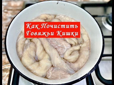 Видео: Как почистить ГОВЯЖЬИ КИШКИ быстро и просто!