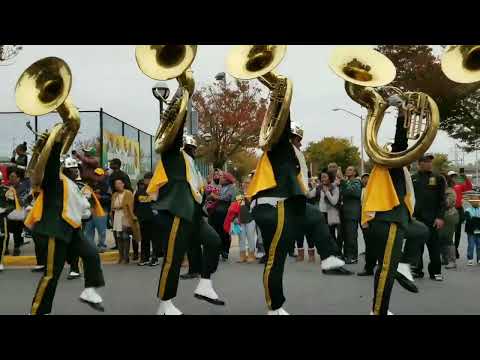 Видео: NSU - Norfolk State University. Оркестровый парад в США необычное зрелище.