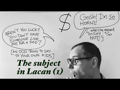 Видео: Субъект у Лакана (1 из 4): Субъект не есть