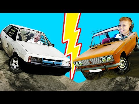 Видео: Как ЕДЕТ ЖИГУЛИ ВАЗ 2103 против ЛАДА 2108? Игорь и Папа ЕДУТ по ГРЯЗИ
