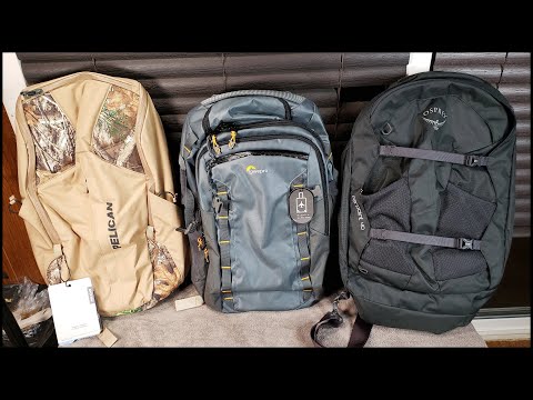 Видео: Выбираю Рюкзак для Путешествий Osprey, Lowepro или Pelican 2020