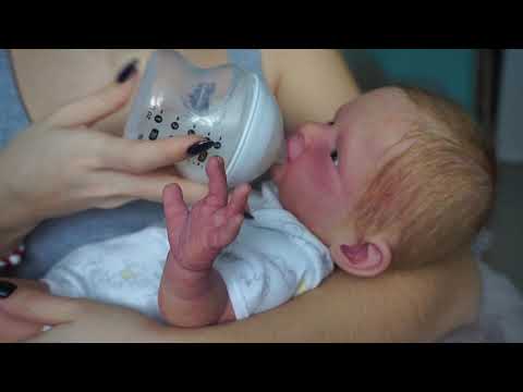 Видео: Утро с реборном Крисом / Morning my baby reborn Chris