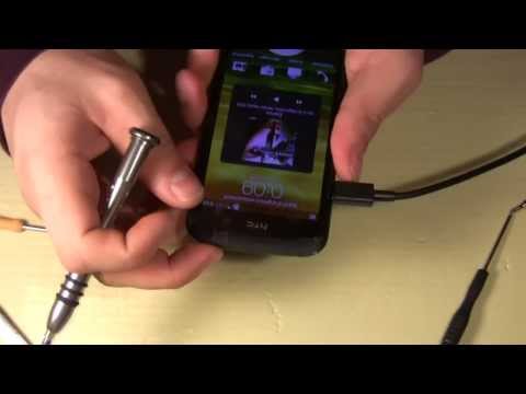 Видео: замена экраного модуля на HTC ONE S