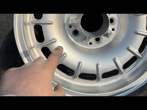 Видео: Жёсткий ребилд дисков Mercedes W123 😬 Полная реставрация литых дисков в Минске 🤝