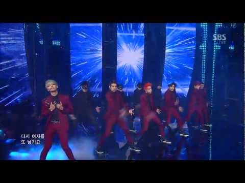 Видео: VIXX [готов быть обиженным] @SBS Inkigayo Популярная песня 20130303