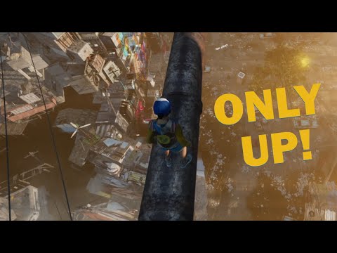 Видео: Только не смотри вниз! - Only Up!