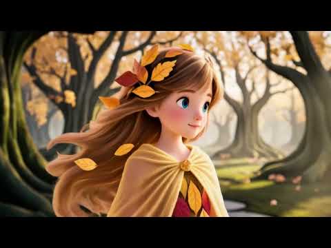 Видео: Песня "Девочка осень". Осень. Любовь. Анимация.