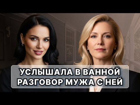 Видео: Услышала в ванной разговор мужа с любовницей