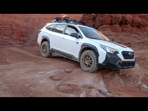 Видео: Subaru Outback Wilderness Off Road в Моаве, часть 1