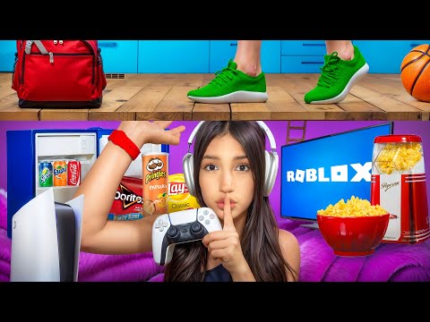 Видео: Я построил СЕКРЕТНУЮ ИГРОВУЮ КОМНАТУ у себя ДОМА | eslis