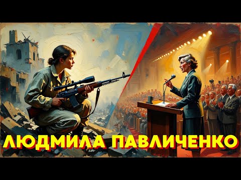 Видео: Как студентка-отличница превратилась в "Леди Смерть"? История Людмилы Павличенко🌙 История на ночь