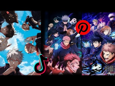 Видео: Jujutsu Kaisen edits//Магическая битва (Tik Tok, Pinterest)🖤❤