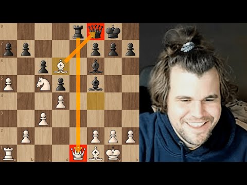 Видео: Магнус Карлсен ЗАНЕС Ферзя ГРОССУ с 2900! Самурай играет в Титульном Вторнике. Шахматы Блиц