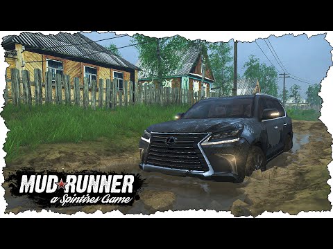 Видео: МАЖОР НА ЛЕКСУСЕ НЕ ОЖИДАЛ ТАКИХ УЖАСНЫХ ДОРОГ В ДЕРЕВНЕ! РП Spintires: MudRunner