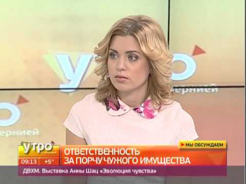 Видео: Порча чужого имущества. Утро с Губернией. GuberniaTV