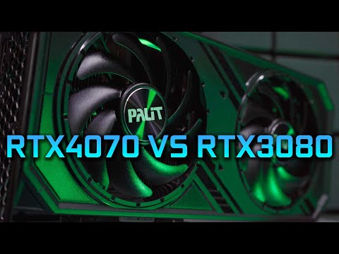 Видео: Подробный тест RTX4070 на примере Palit DUAL и сравнение с RTX3080.