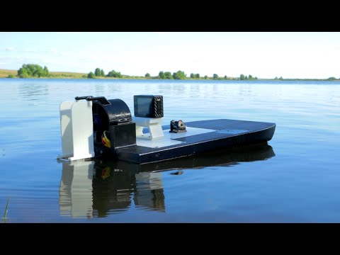 Видео: Радиоуправляемый FPV Аэроглиссер на 3D принтере. Часть 2