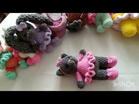 Видео: Готовые игрушки за неделю,их размер и цена.Место продажи игрушек .