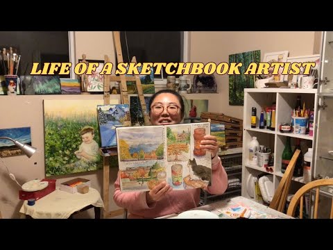 Видео: Жизнь художника и преподавателя рисования 🎨 Видеоблог конца октября 2025 г.