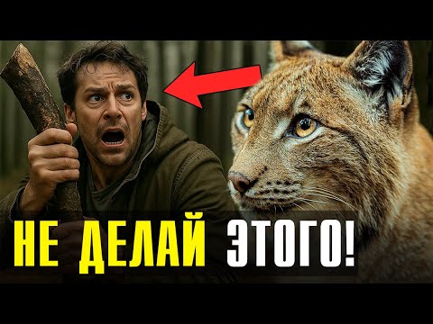 Видео: Что делать при встрече с рысью — главные правила, о которых все забывают