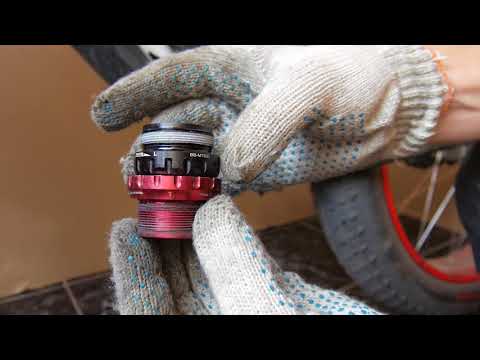 Видео: Установка на фэтбайк обычной мтб каретки Shimano XT MT800 и замена цепи FSA Team Issue 11speed